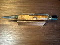 Handcrafted Amboyna Burl Ballpoint Pen