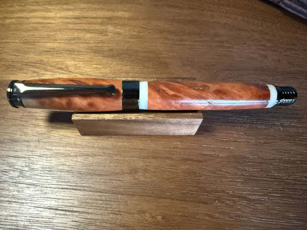 Handcrafted Red Mallee Burl Fountain Pen