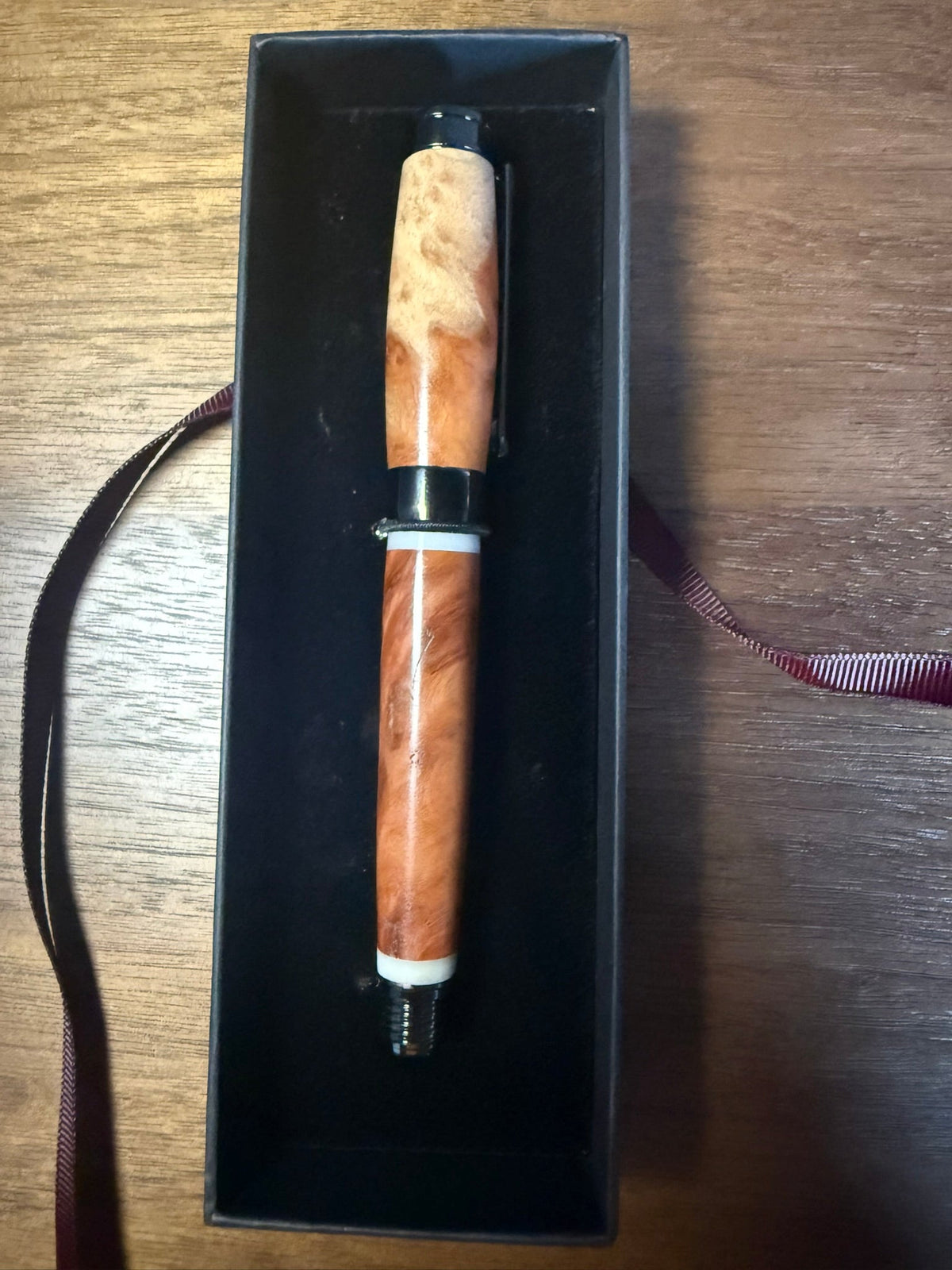 Handcrafted Red Mallee Burl Fountain Pen