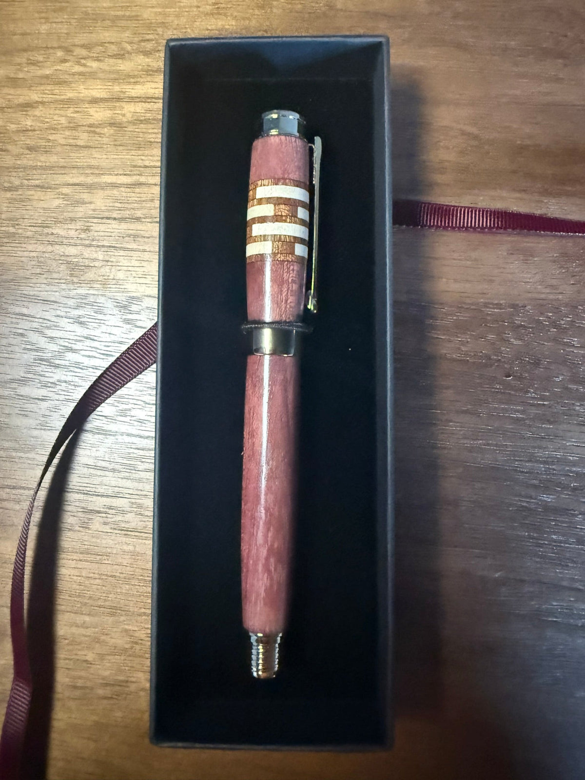 Handcrafted Purpleheart Fountain Pen