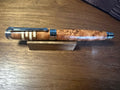 Handcrafted Thuya Burl Segmented Fountain Pen